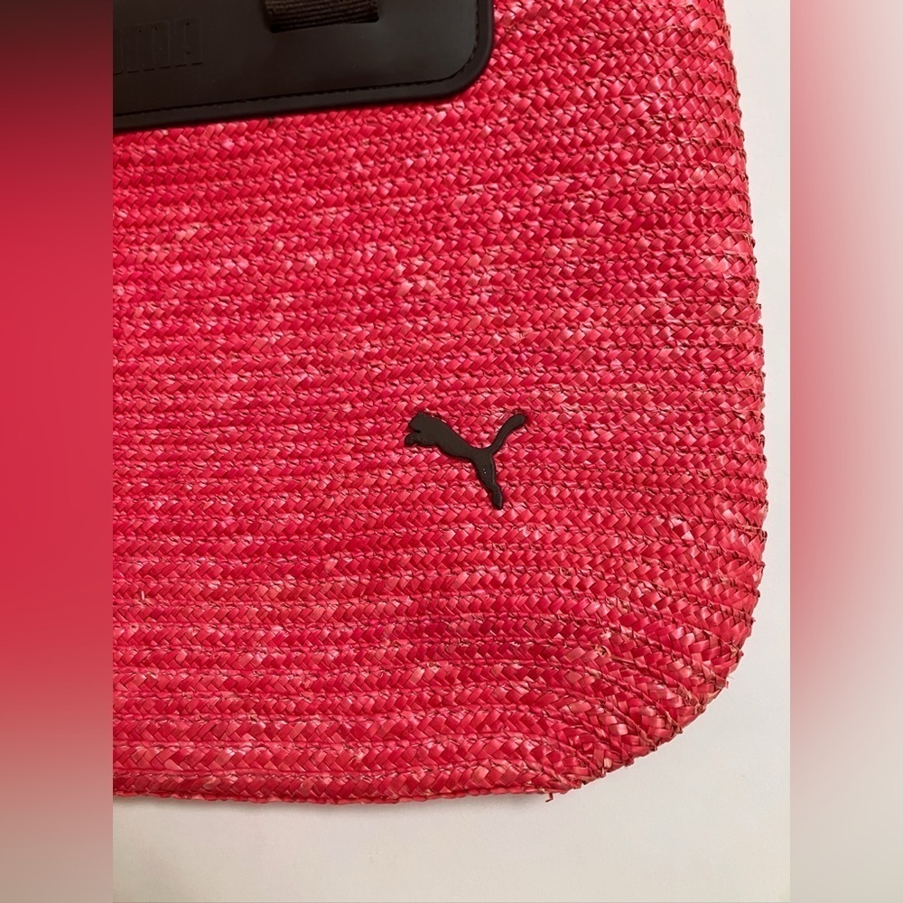 NWOT PUMA wicker and rubber purse! - Picture 2 of 9